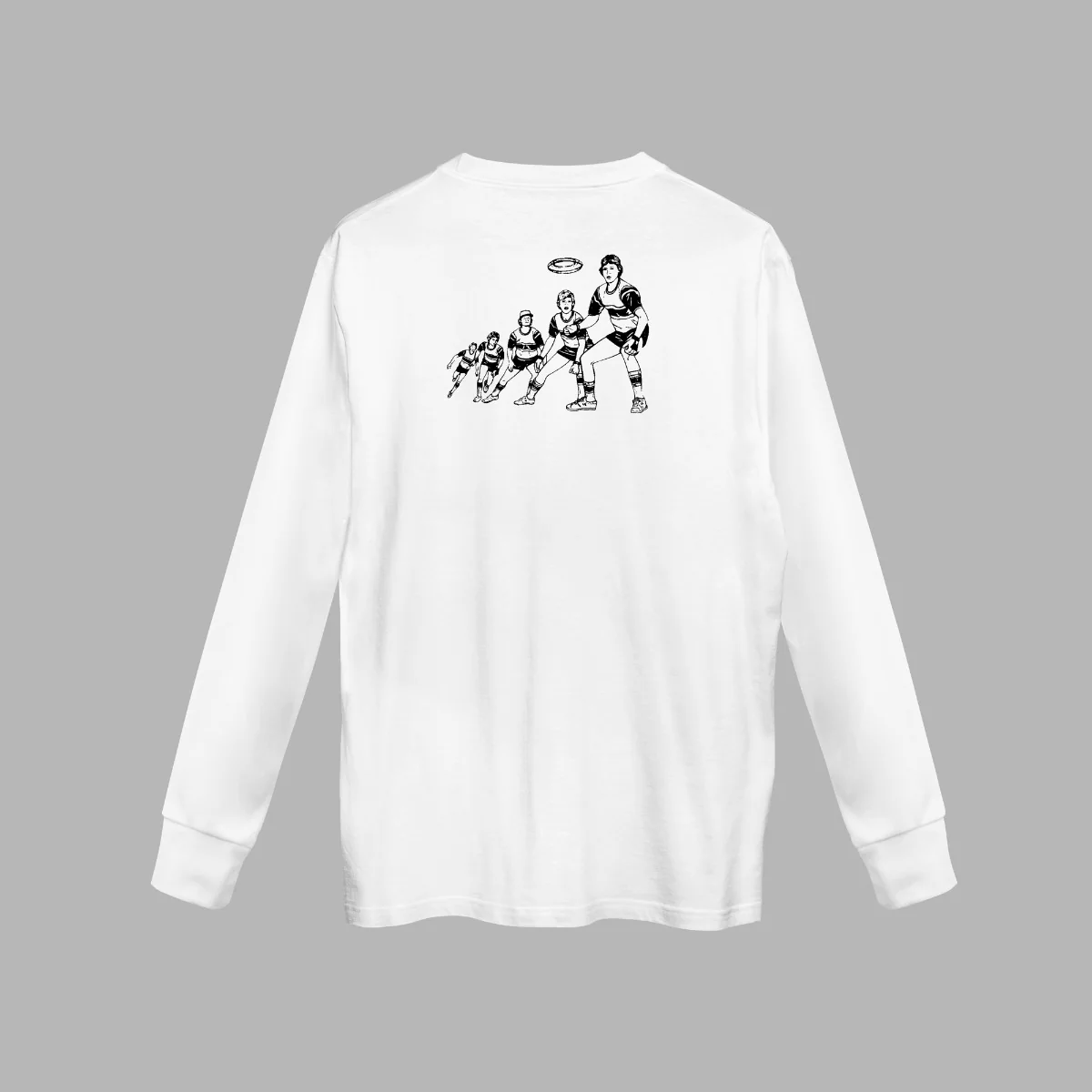 Gone Glimmering White Longsleeve Shirt - Image 3